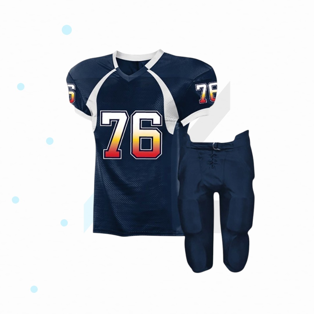 Edge-Flex American Football Uniform | Dynamic Mobility | Contact-Optimized Performance angle 3